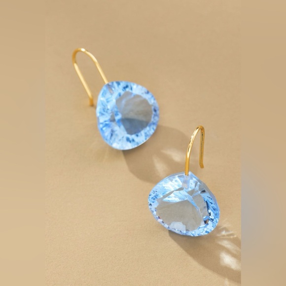 Anthropologie floating gemstone earring - Picture 7 of 13